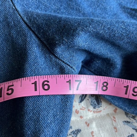 Miss Selfridge Denim Tiered Dress in Mid Wash (US 6) - Picture 8 of 8